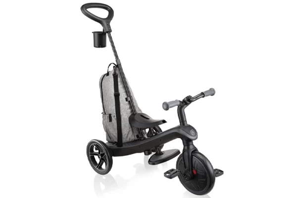 Dreirad mit Schiebebügel und Tasche