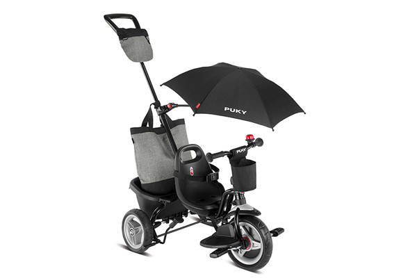 Dreirad Ceety Comfort schwarz-grau