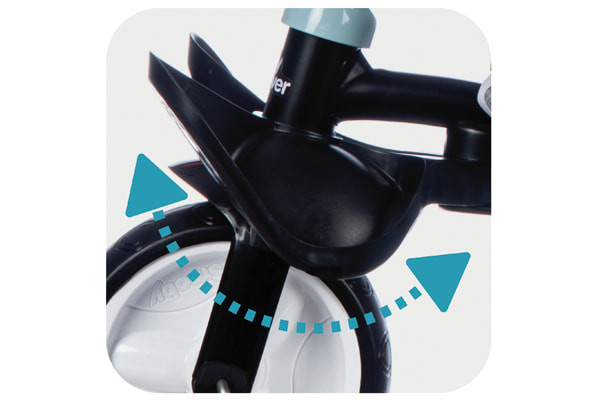 Klappbare Fußstützen