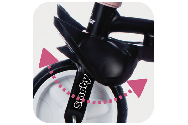 Klappbare Fußstützen