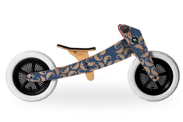 Als Zweirad mit niedrigem Rahmen