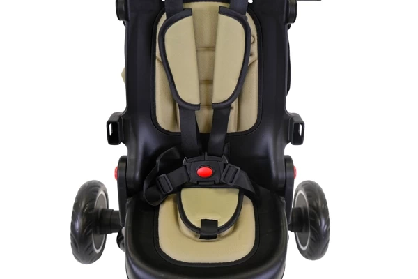 Komfortabler Sitz mit Sicherheitsgurt