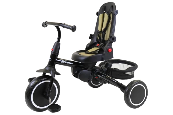 Umrüstbar auf selbstständiges Dreirad