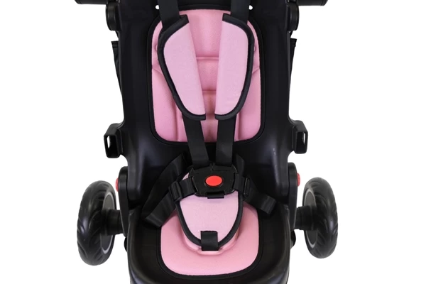 Komfortabler Sitz mit Sicherheitsgurt