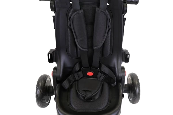 Komfortabler Sitz mit Sicherheitsgurt