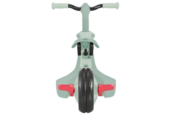 Umrüstbar auf ein Zweirad ohne Werkzeug