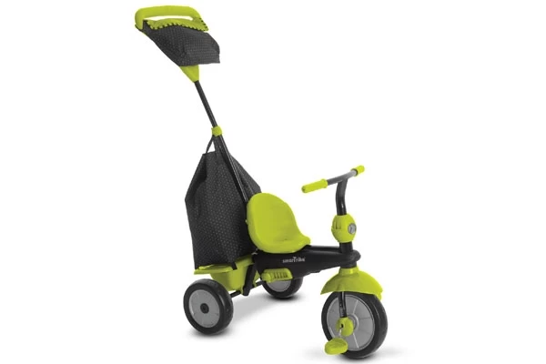 Position 3: ohne Sicherheitsbügel und heruntergeklappte Fußstützen