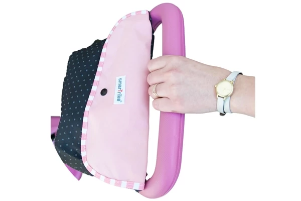 Leichtgängiges Lenken mit dem Schiebebügel