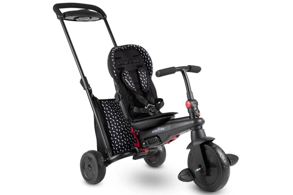 Ohne Sicherheitsbügel und mit Pedalen