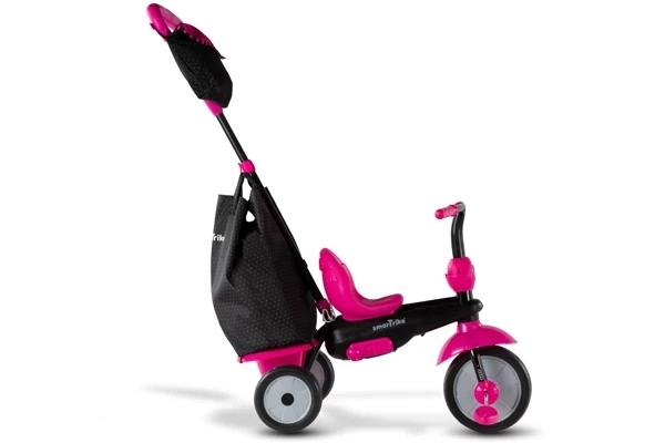 Position 3: ohne Sicherheitsbügel und heruntergeklappte Fußstützen