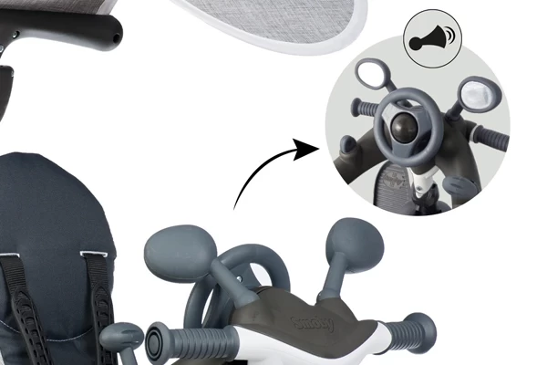 Sicherheitsbügel mit Lenker und Zubehör