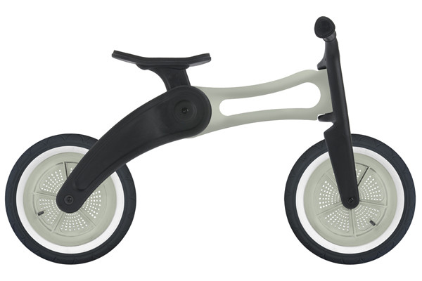 Als Zweirad mit hohem Rahmen