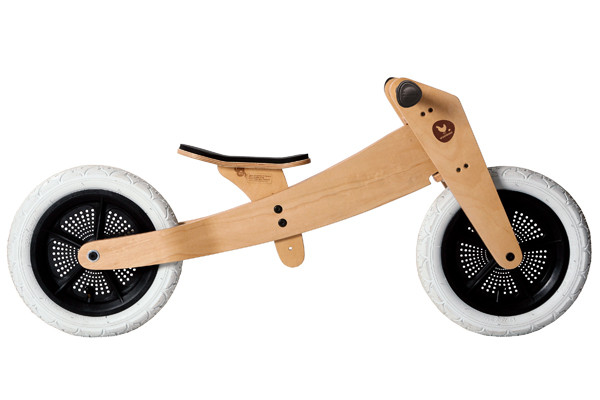 Umgerüstet zum Laufrad - niedriger Ständer