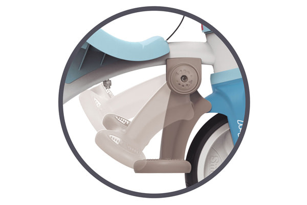 Klappbare Fußstützen