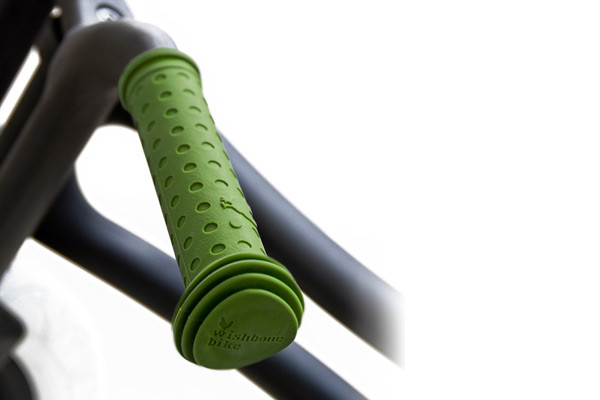 Wishbonebike Griffe grün