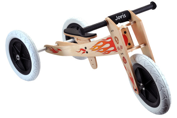 Für das Wishbonebike aus Holz